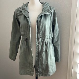 Girls Old Navy Khaki Field Jacket - Size 14
